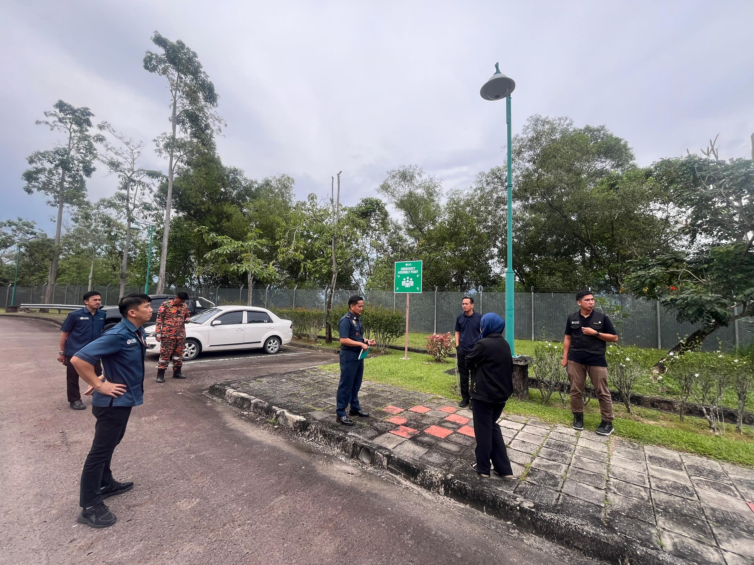 LAWATAN BANGUNAN BERSAMA PIHAK BOMBA DAN PENYELAMAT DAN JPP 1